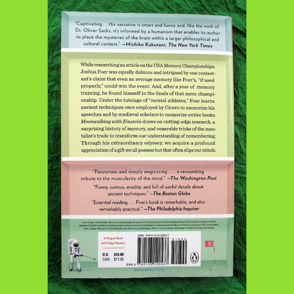 Book - Moonwalking with Einstein: The Art and Science of Remembering Everything - Picture 2 of 16